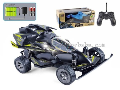 Four-way high-speed remote control four-wheel drive with charging 1:20 (with 3D lighting, remote control with sound)
