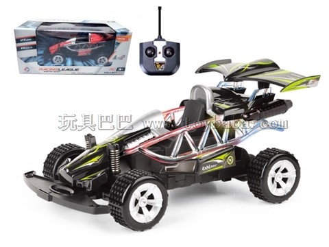 Four-way BUGGY remote control car racing car 1:20 with lights