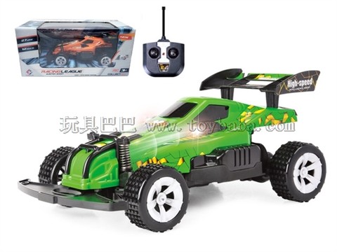 Four-way BUGGY remote control car racing car 1:20 with lights