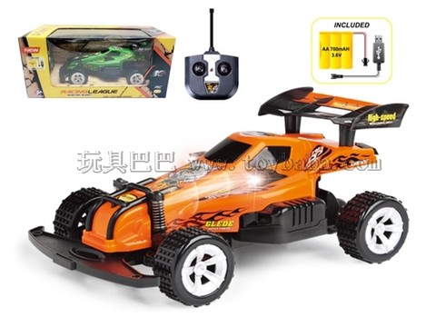 Four-way BUGGY remote control car racing car 1:20 with lights