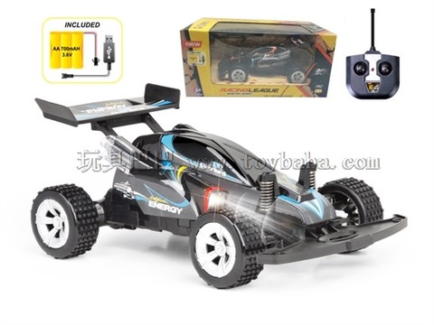 Four-way BUGGY remote control car racing car 1:20 with lights