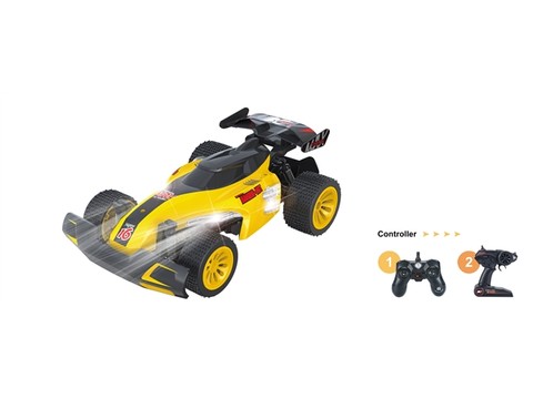 Four-way remote control car with light