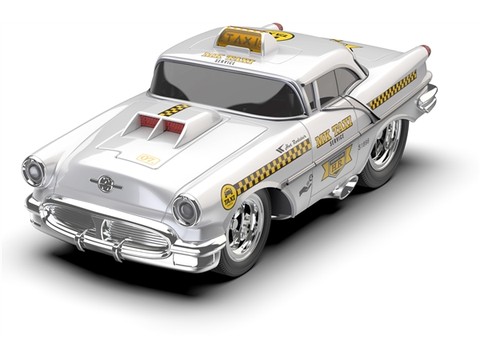 2.4G six-band switching sound remote control muscle retrofit vehicle