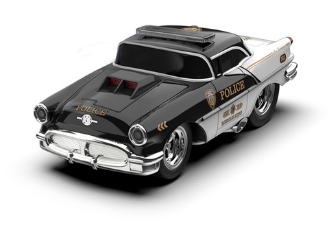2.4G six-band switching sound remote control muscle refit police car