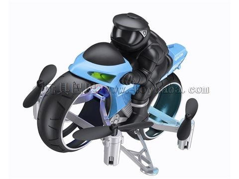 2.4G land and air stunt flying motorcycle