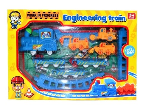 Engineering rail car