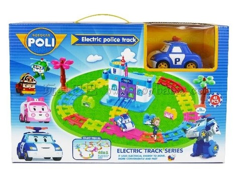 ROBOCAR POLI Robot Electric Track Toy Q version deformation super cute Taobao AliExpress hot sale