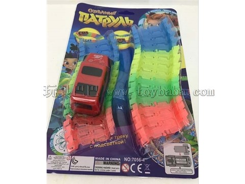 Electric Jeep Track Luminous Deformation Track Jeep Deformation Track Electric Vehicle Track