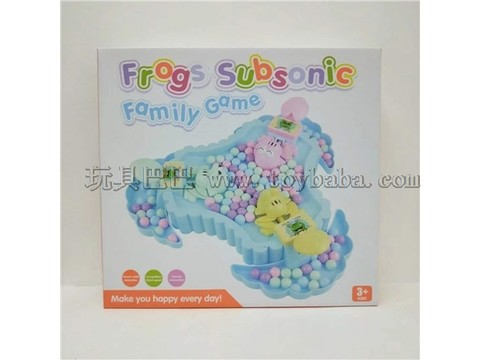 Greedy little frog (3-player game)