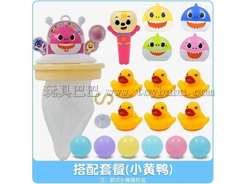Ejection basketball board-(standard +6 rubber-lined ducklings)
