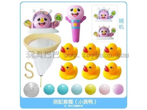 Ejection basketball board-(standard + 6 rubber ducklings)
