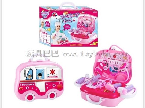 Advanced medical equipment suitcase for girls