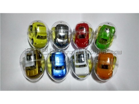 DIY Smart Egg Paint Business Pullback Car