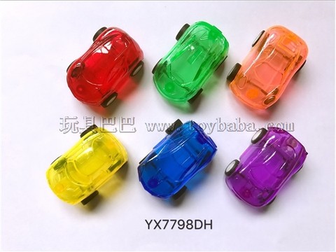 4.2cm transparent small scooter