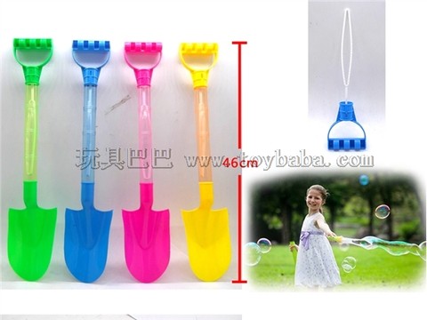 Sand shovel bubble stick