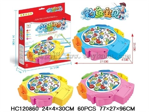 Electric fishing tray (English)