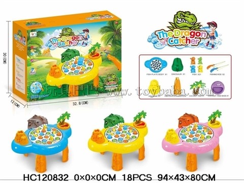 Dinosaur Fishing Tray (English)