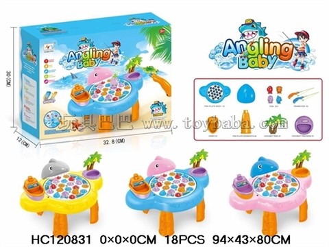 Fishing Fishing Plate (English)