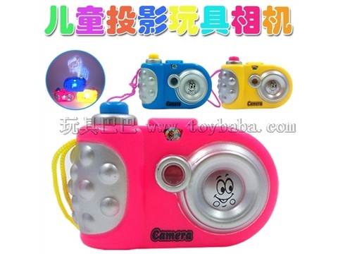 Cartoon light projection camera luminous camera toys children's educational toys hot sales toys manufacturers direct sales
