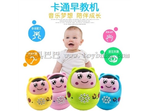 Early education toys, tumbler story machine, multifunctional lighting, music tumbler learning machine, toys wholesale