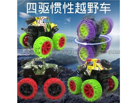 Inertial off-road vehicle Jeep four-wheel drive off-road stunt vehicle