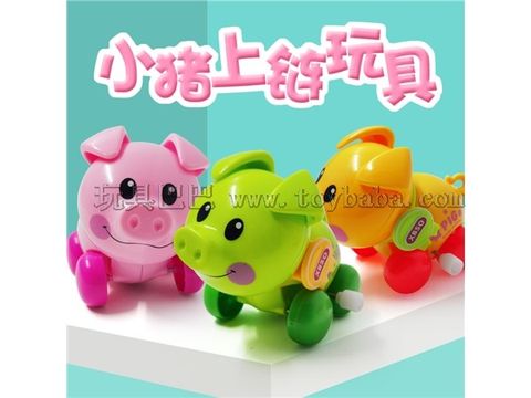 Wrapped pig clockwork wound benzene pig