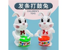 上链发条打鼓兔上链打鼓兔