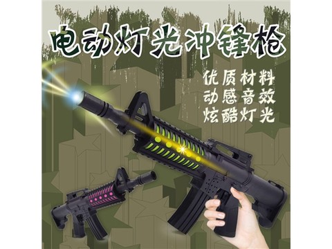 38CM electric music gun light music electric gun