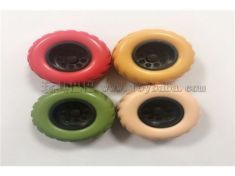 Engineering vehicle toy wheel