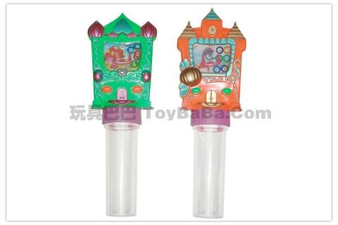 Castle water machine with sugar tube