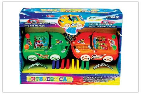 Skating racing car flying saucer gun water machine