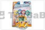 Light, music, flying saucer gun, water machine
