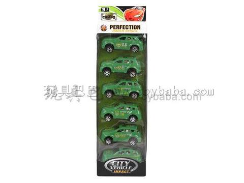 Pullback military vehicle set