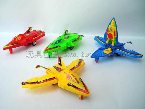 Transforming force returning aircraft (loading sugar)