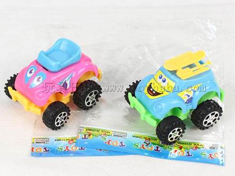 Pullback cartoon car