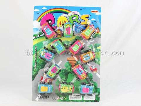 Pullback cartoon car