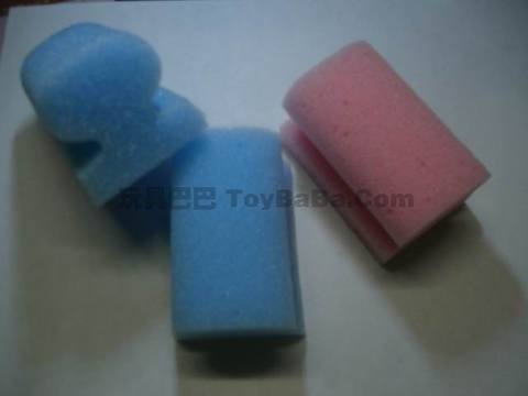 Sponge cut pieces