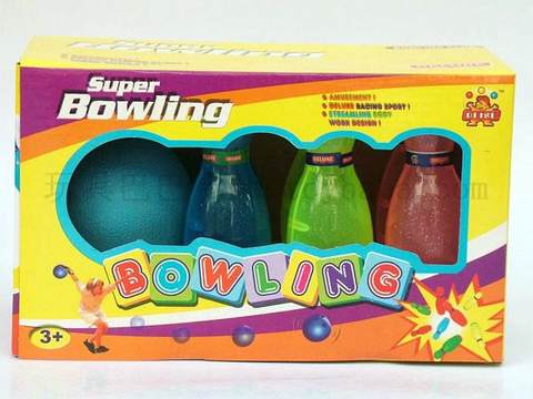 4.5 Inch transparent bowling ball