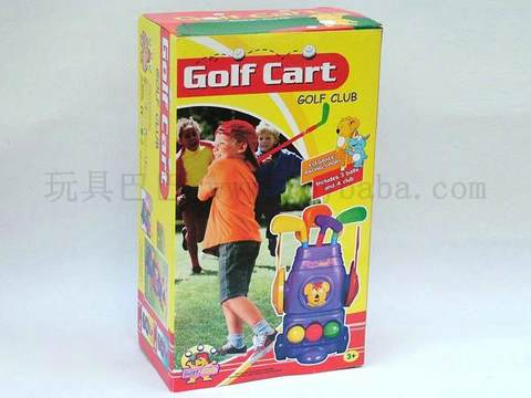Color box golf set