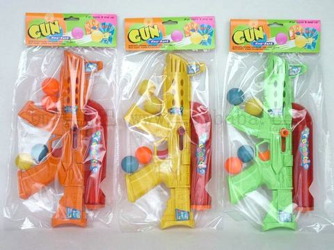 Solid color table tennis gun