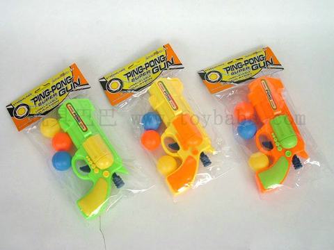 Solid color table tennis gun