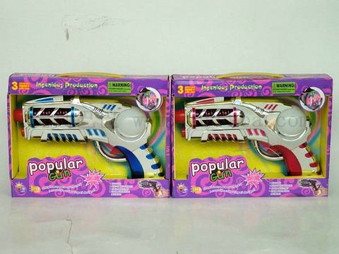 Electroplating colorful infrared rotating gun
