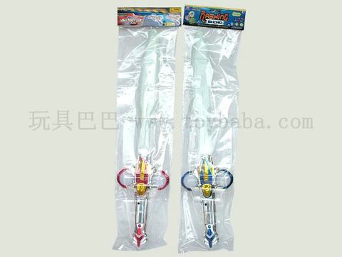 flashing sword