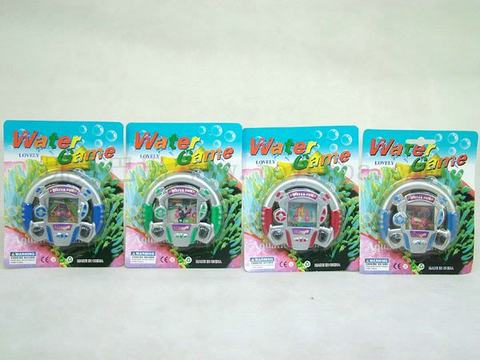 Silver game disk water machine