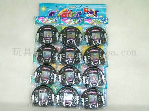 Black game disk water machine