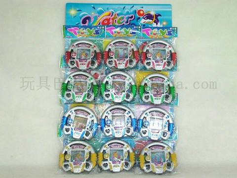 Silver game disk water machine