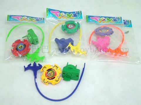 Four gyroscopes without handles