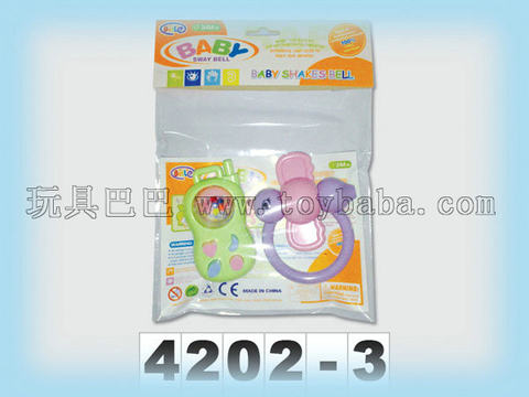 Baby rattles 2 pcs