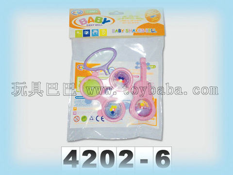 Baby rattles 2 pcs