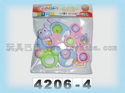 Baby rattle 6 packs children's toys educational toys